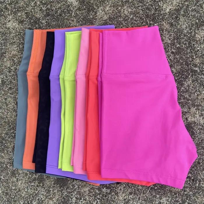 Short de Yoga taille haute pour femmes, Leggings courts serrés, extensibles, confortables, pour cour