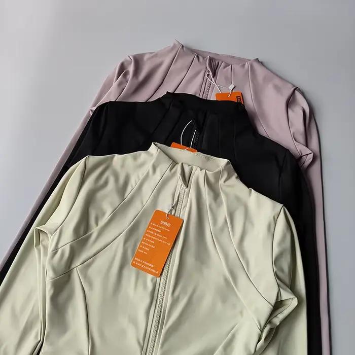 Manteau sport femme coupe cintrée automne hiver - Vêtement professionnel séchage rapide amincissant