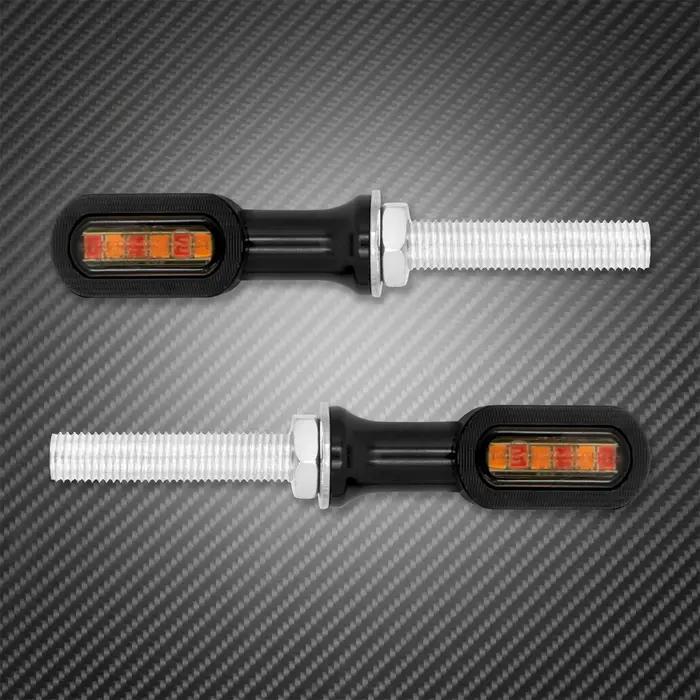 Mini clignotant de frein arrière pour motos, indicateur lumineux de course pour Harley sposter XL883