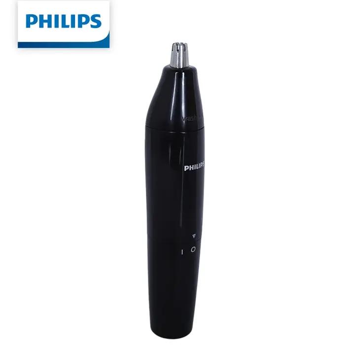 Tondeuse à nez Philips NT1620 pour hommes, lame rotative à 360 degrés, sans traction, lavable et res