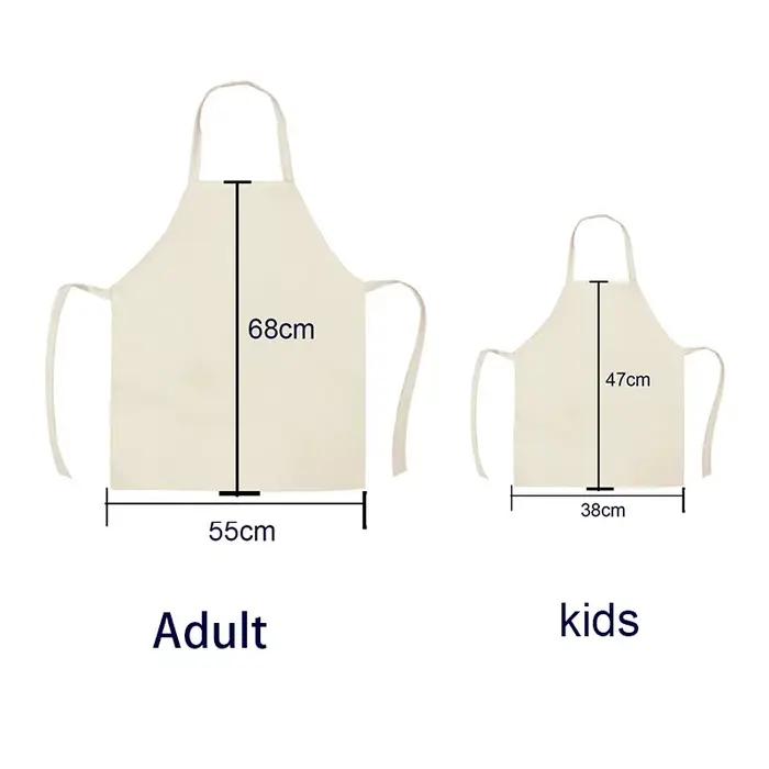 Tablier de cuisine avec Photo personnalisée pour femmes et hommes, bavoir de cuisson à la taille, ou