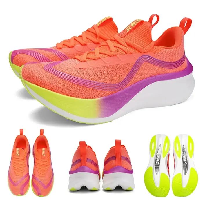 2025 IRUNSVAN Marathon chaussures carbone haute qualité respirant rebond-back amorti chaussures d'en