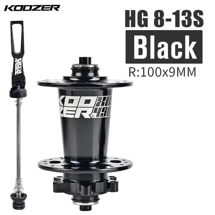 KOOZER XM490 moyeu avant NBK 2 bagues de cubo de roulement 100x9MM 100x15MM 28/32/36 trous noir roug
