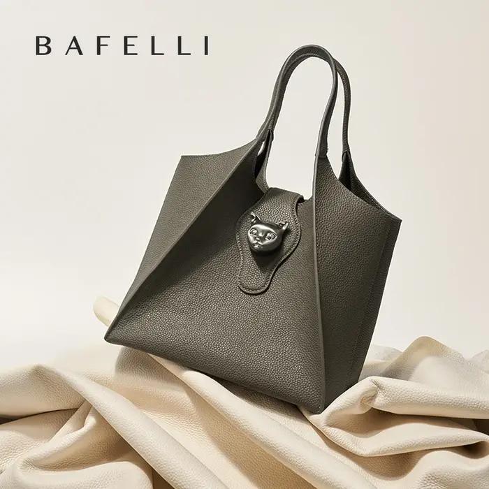 Sac à main fourre-tout de voyage BAFELLI 2026 pour femme en cuir véritable