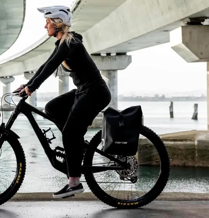 Porte-bagages arrière pour vélo compatible VTT VTT électriques installation facile transport sacs porte-bagages occasions spéciales randonnée ville