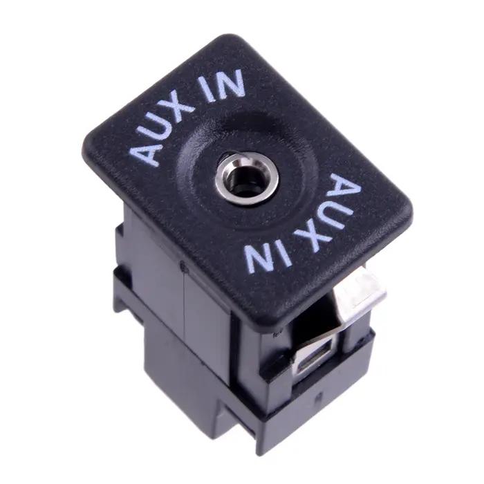 5M 0035724 16D 035724 Prise de commutateur AUX IN Jack pour voiture, compatible avec VW Jetta Go