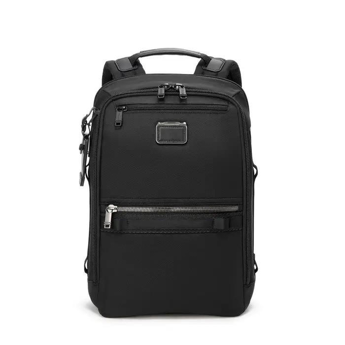 Sac à dos pour homme, pour les déplacements professionnels, en nylon balistique, noir pur, imperméab