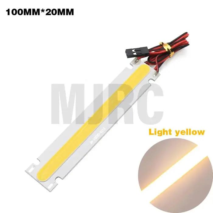 Accessoires de voiture Rc, 10 pièces, voiture à dérive, Led, châssis à sourcils, lumière éblouissant