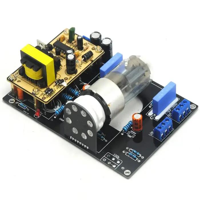 Carte finie de pré-étape de Tube de voiture DC12V 6N8P (6H8C 6SN7)