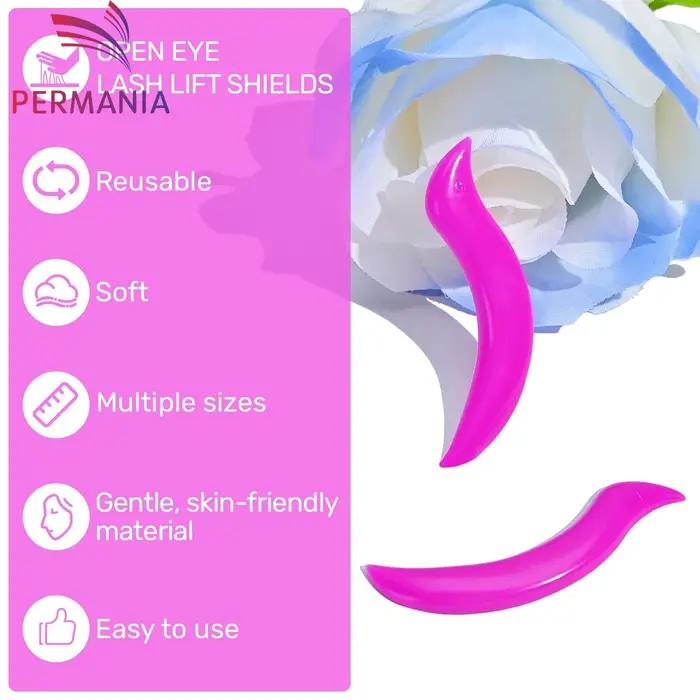 Permaina – tiges de levage de cils coréennes, 5 tailles, bouclier de levage de cils sans colle à for