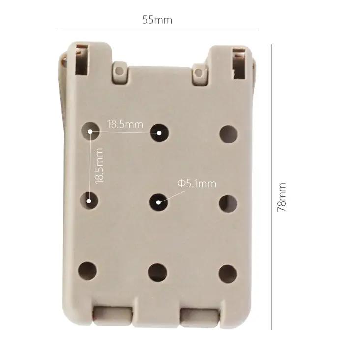 Grand Tek Lok boucles de ceinture pince de ceinture pince de taille pour couteau Kydex K gaine pisto