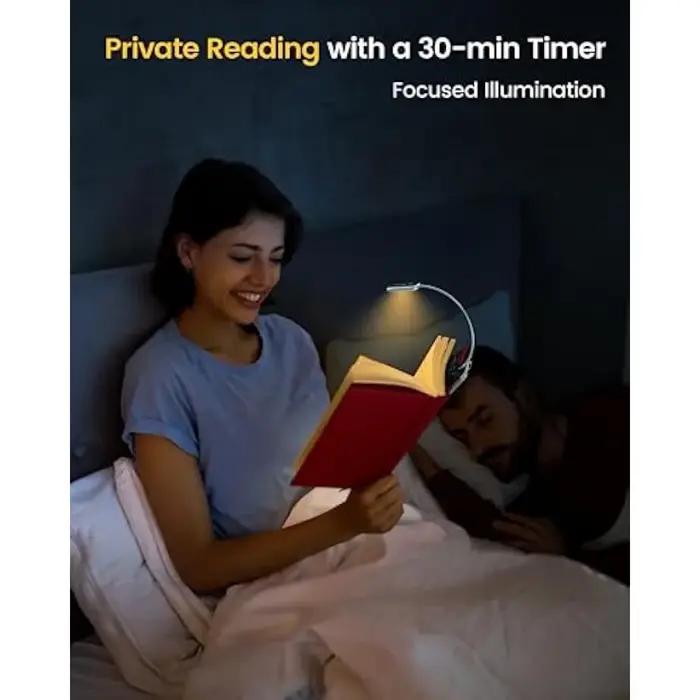 16 Led Posh Premium Mini livre lumière Usb Rechargeable lampe de lecture soin des yeux Mini pince su