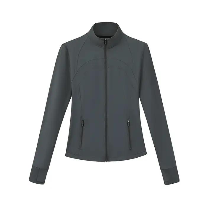 Veste à manches longues pour femmes, résistante aux UV, légère et respirante, pour la course à pied