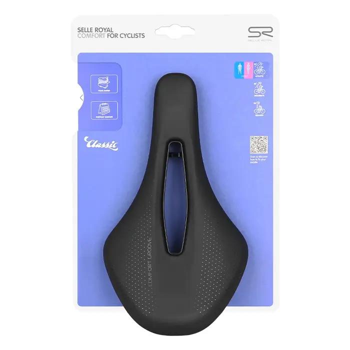 Selle de vélo respirante et légère SELLE ROYAL, selle de vélo de route et VTT, sièges souples en cui
