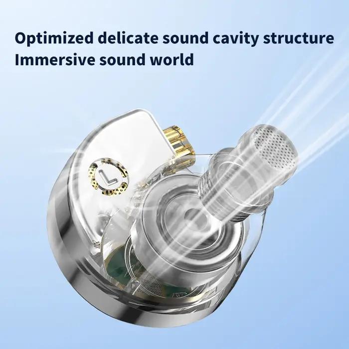 TRN Conch-Écouteurs intra-auriculaires dynamiques à diaphragme en diamant DLC, haute performance, co