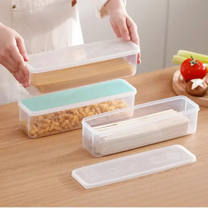 Conteneur de Spaghetti de nouilles de cuisine, boîte de rangement de conservation des céréales domes