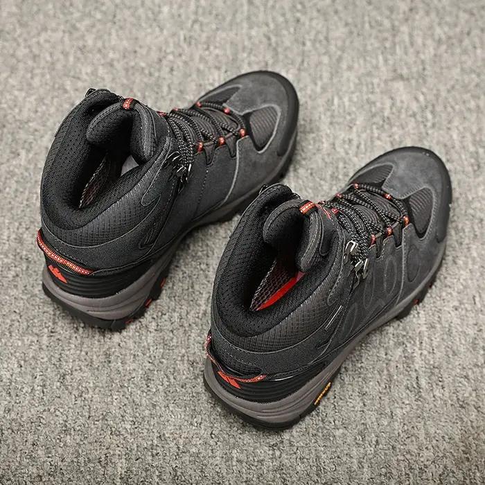 Bottes de randonnée hiver homme HIKEUP - Chaussures imperméables antidérapantes trekking