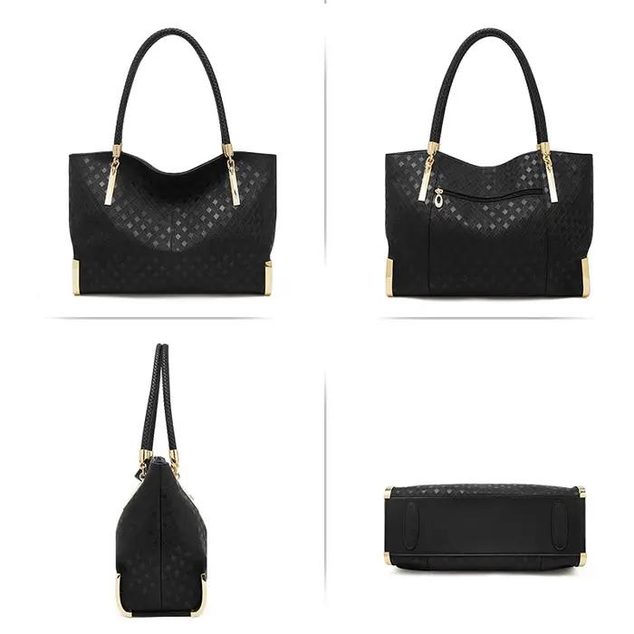 FOXER Sac à main en cuir véritable pour femme, design élégant et luxueux, sac à bandoulière pour fem