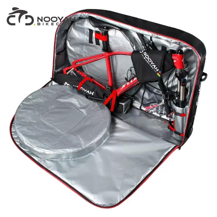 NOOYAH Sac à Vélo Sac de Transport Pour Vélo MTB & Route Valise de Transport Pour Accessoires de Vél