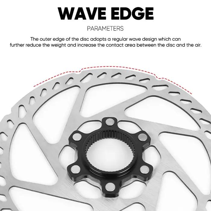 Rotor de verrouillage central de vélo 160mm 180mm 203mm, Rotor de verrouillage central de vélo de ro