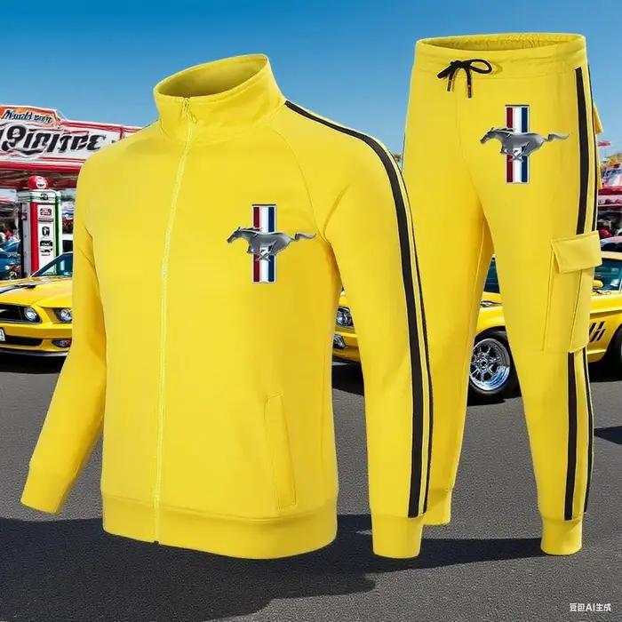 Nouvelle tendance costume sport à la mode chemise de course décontracté européen et américain Ford M