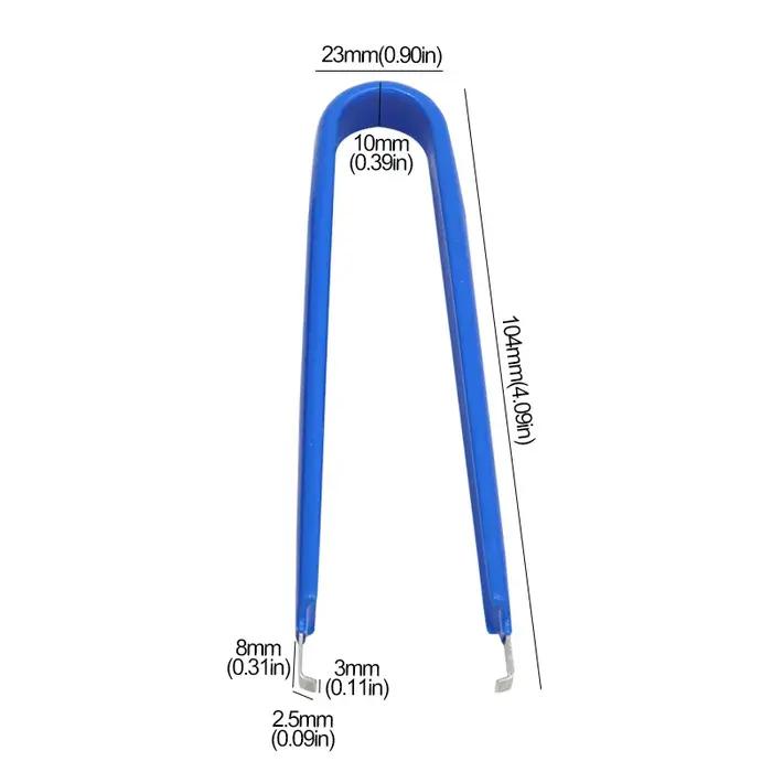 Extracteur IC de Type U, pincettes, outil de réparation de téléphone portable, puce de composants él