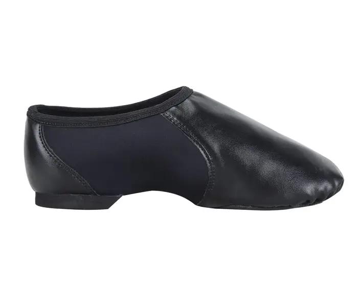 Chaussures jazz enfiler élastique circulaire danse femmes hommes confort souplesse