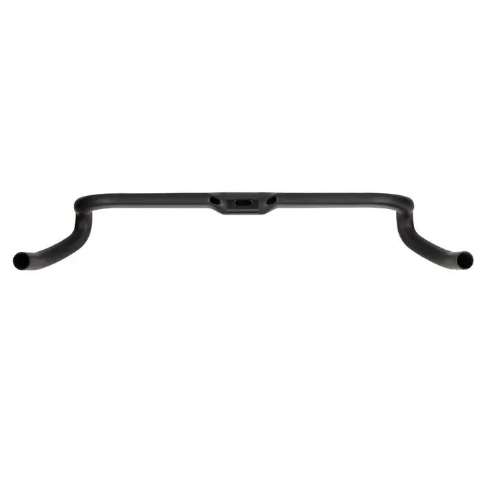 Guidon en carbone mat 37 Degrees Drop 80mm pour gravel et vélos de route avec câblage intégré grande ouverture confortable pour pilotes expérience conduite précise
