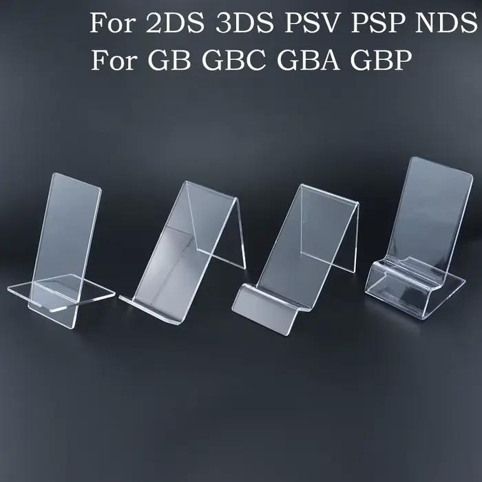 Support d'exposition pour Console de jeu Gameboy GB GBC GBA GBP PSP NDS 3DS 2DS PSV Psvita, présento