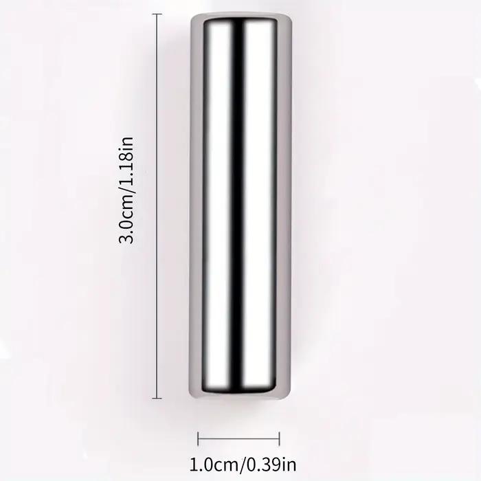 Stylo magnétique rond pour vernis Gel œil de chat, 3X1cm, pour peinture des ongles 3D, bâton magnéti