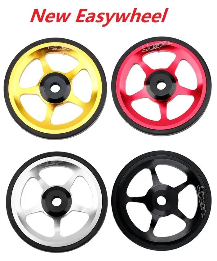 Litepro-Extension de roue facile pour vélo pliant Bromsilice, cargaison arrière T1 Easywheel télesco