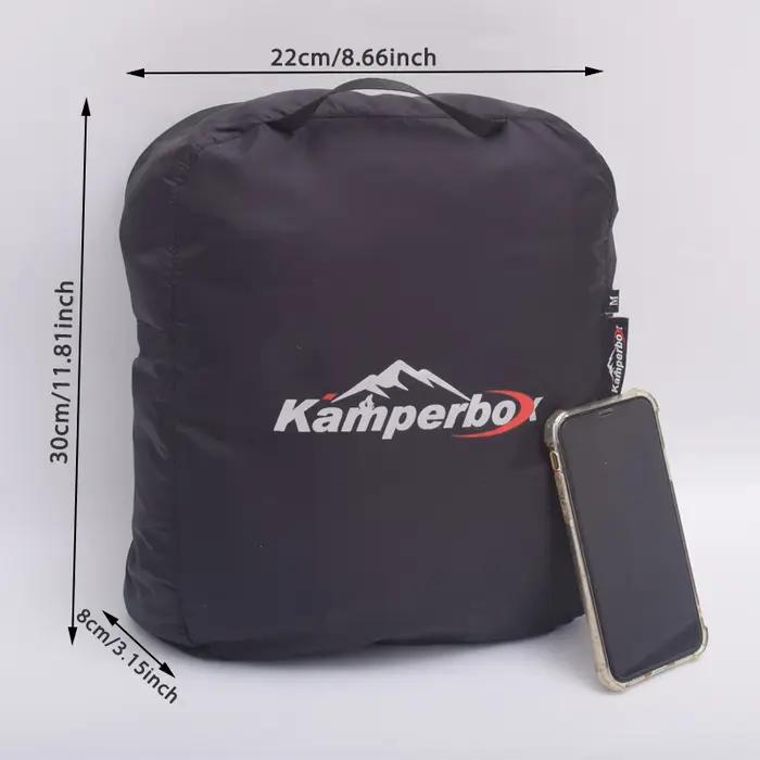 Pantalon d'hiver homme Kamperbox en duvet - Pantalon de randonnée hiver chaud et imperméable pour activités outdoor