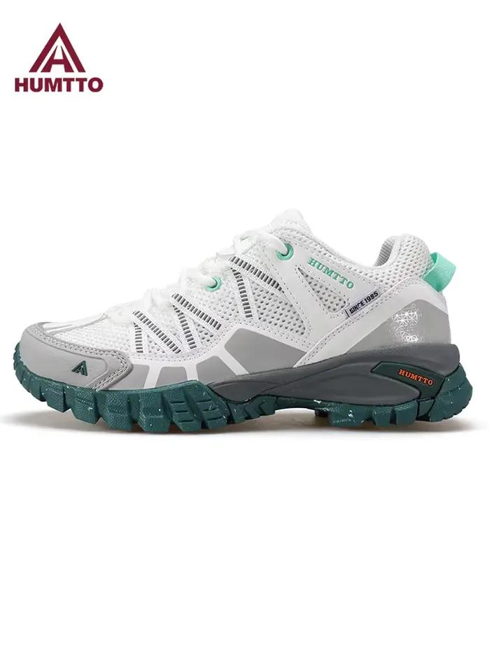HUMTTO chaussures de randonnée hommes escalade en plein air Camping bottes de chasse chaussures de T