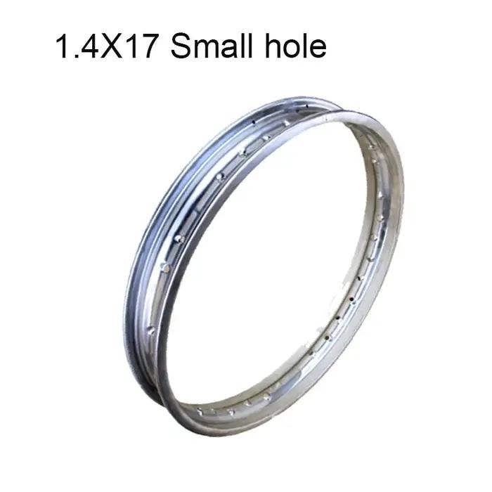 Roues de moto de haute qualité 1.4-17 1.6-17 1.85-17 2.15-17 Jantes de 17 pouces avant/arrière 36 tr