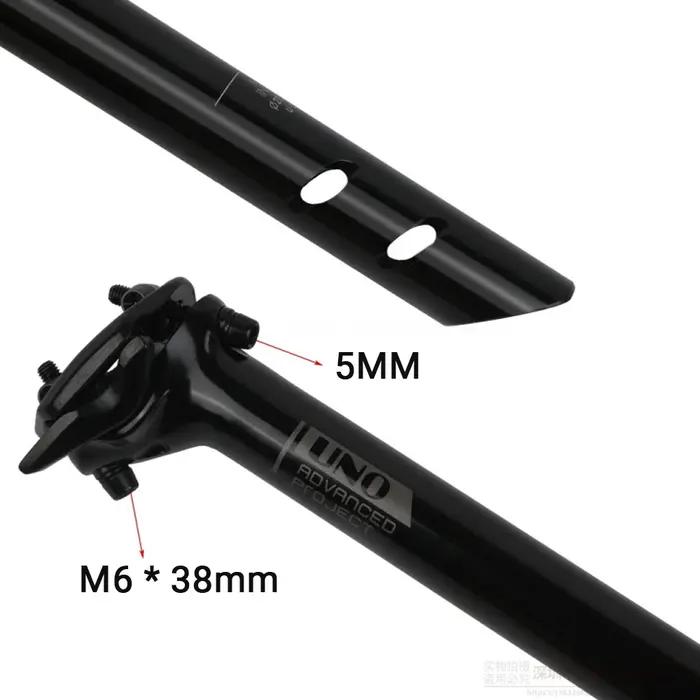 UNO SP-719 – tige de selle de vélo de route en alliage d'aluminium, Tube de siège de vtt, dimensions