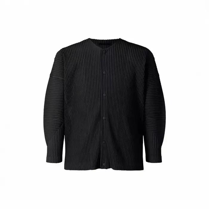 Miyake été 2025 nouveau Cardigan chemise veste plissée mode plissée tendance affaires banlieue polyv