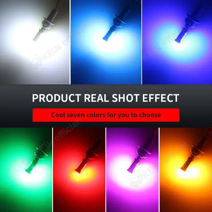 Ellin-Ampoule LED T15 W16W P21W 1156 1157 BA15S BAY15D T20 7440 7443 W21W 45SMD, enquêter de voiture
