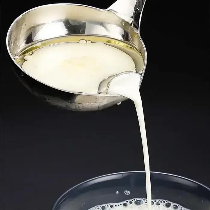 Passoire à soupe en acier inoxydable, passoire à soupe, huile de sauce, séparateur de graisse, yaour