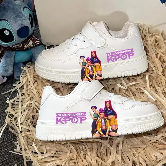 Chaussures décontractées KPOP pour enfants 2026 – Nouvelle collection de baskets blanches tendance p