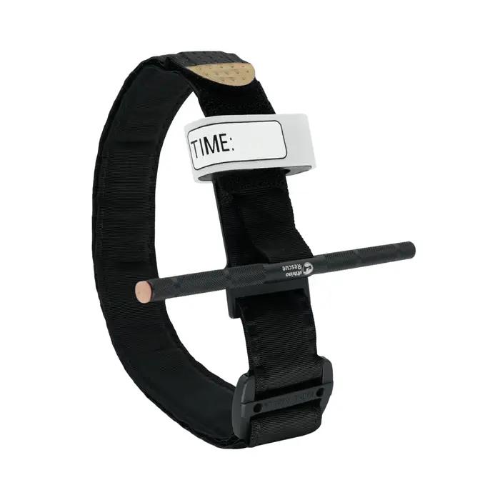 Rhino Rhino garrot tactique renforcé avec molette en métal, couture Trauma Combat filature garrot d'