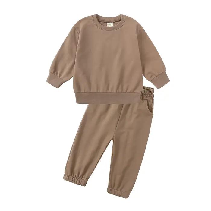 Survêtement fin pour enfants vêtements printemps automne sweatshirt manches longues pantalon costume garçons filles tenues sport enfants bas âge 2026