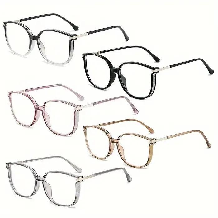 Lunettes de lecture pour femmes et hommes, verres de Prescription carrés, multifocales, Anti-lumière