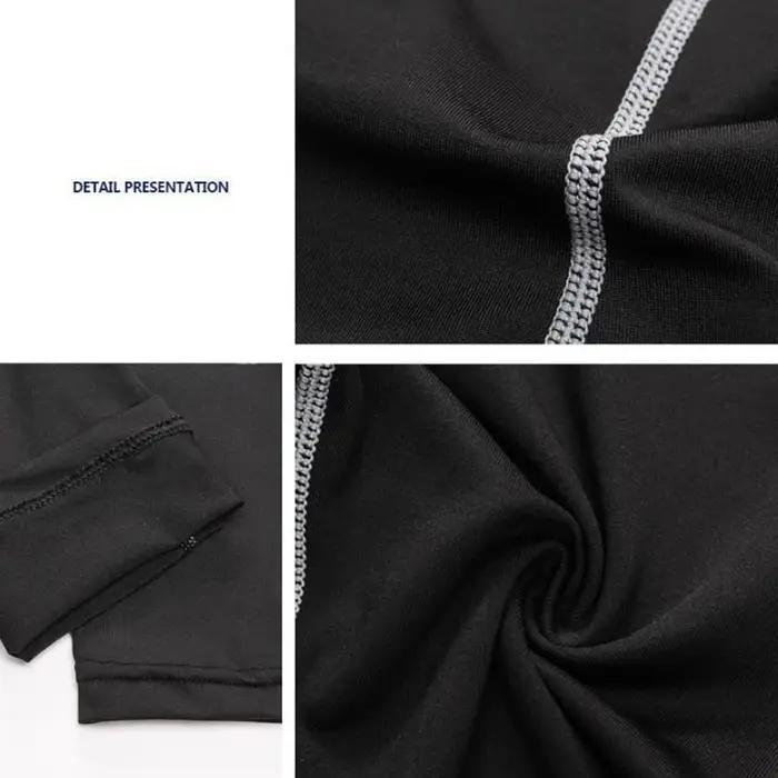 Leggings de football et de basket-ball pour hommes, entraînement à haute élasticité, fitness sportif