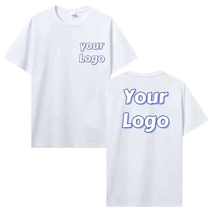 T-shirt personnalisé en coton imprimé avec votre photo ou logo pour homme et femme occasion spéciale création unique