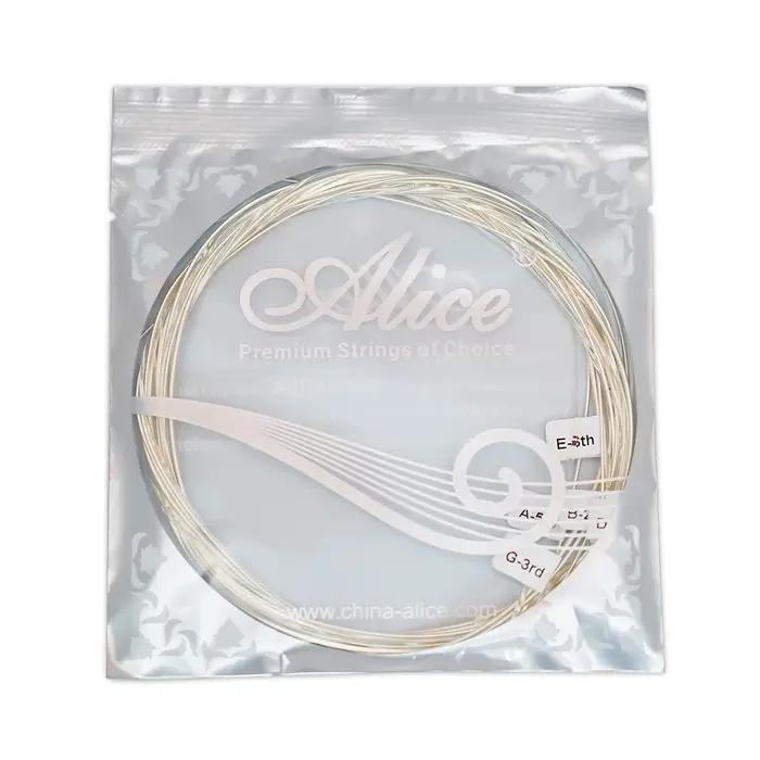 Alice AC130 guitare classique professionnelle cordes de guitare plaqué argent cuivre enroulé clair N