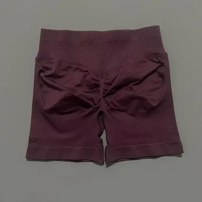 Shorts de sport HISTELLO 4,5 pouces pour femme, shorts de yoga sans couture taille basse, leggings d