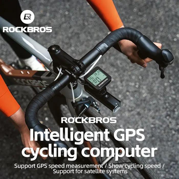 ROCKBROS ordinateur de vélo GPS compteur de vitesse vélo de route vtt étanche automatique chronomètr