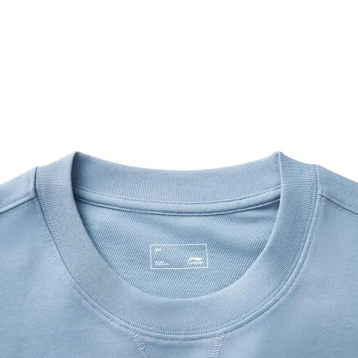 T-shirt de sport Li-Ning pour homme coupe ample - 67% coton et 33% polyester technologie AT DRY SMART