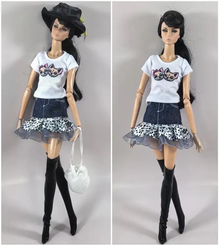 1 ensemble de vêtements de poupée, tenue de robe à l'échelle 1:6 pour poupée de 11.5 pouces 30cm, pl