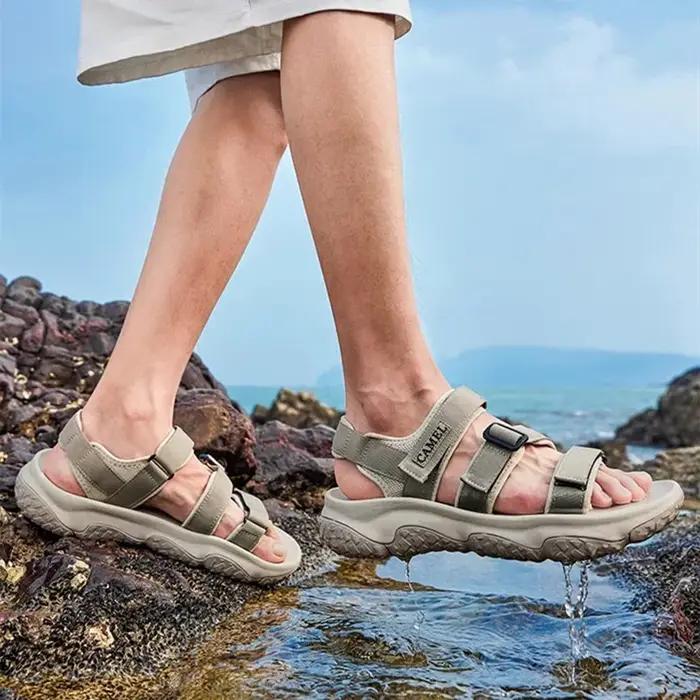GOLDEN CAMEL Sandales d'extérieur pour hommes pour femmes Creek Wading Sandale Chaussures de plage d